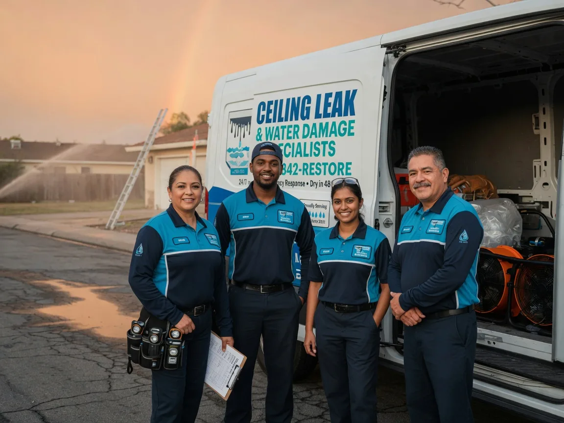 Ceiling Leak Cleanup company in Allouez, MI